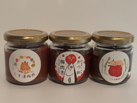 梅肉三種セット