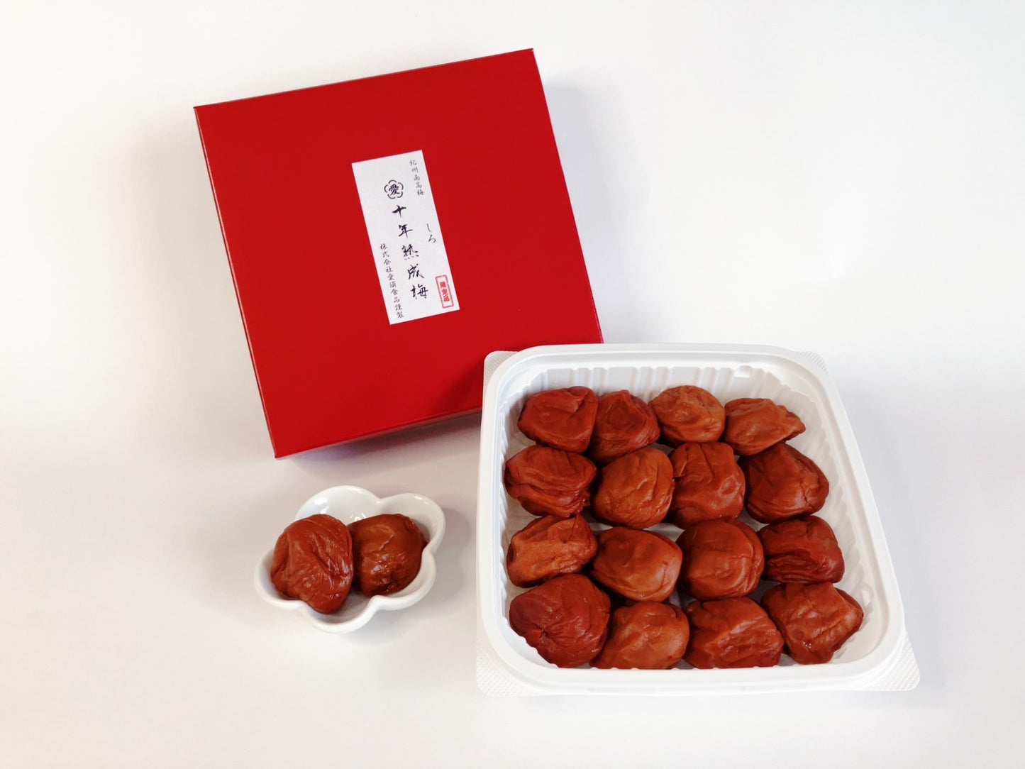 十年熟成梅 しろ 400g 化粧箱入