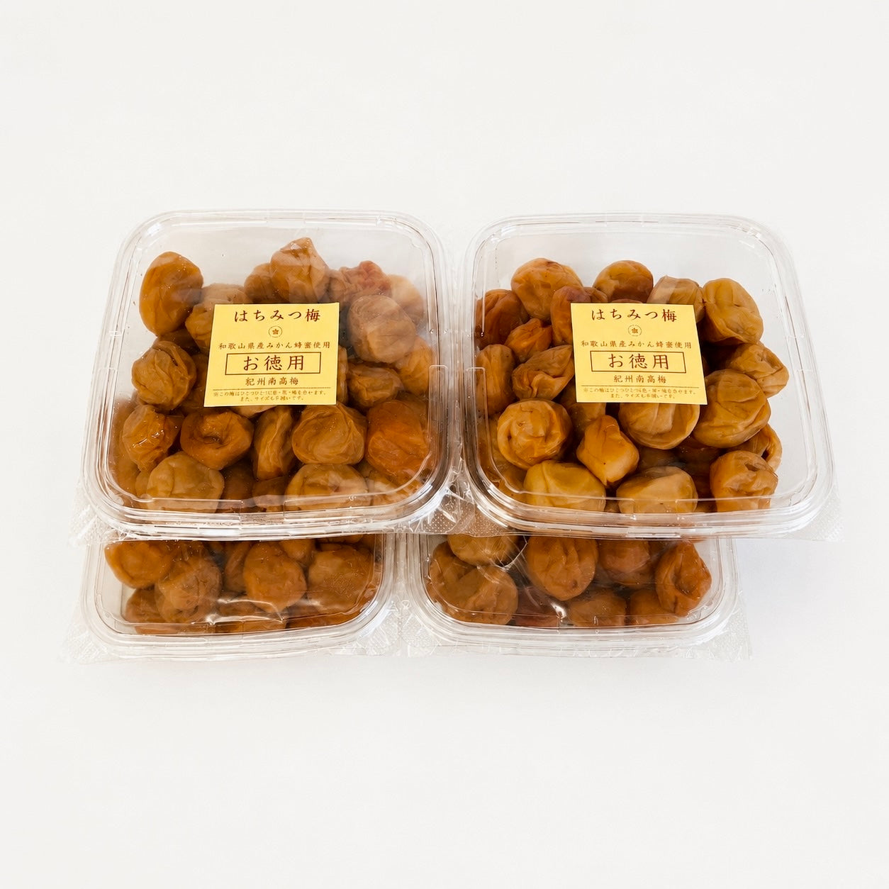 【はねだしお徳用】はちみつ梅 600g～