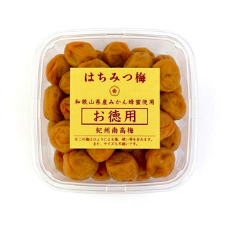 【はねだしお徳用】はちみつ梅 600g～